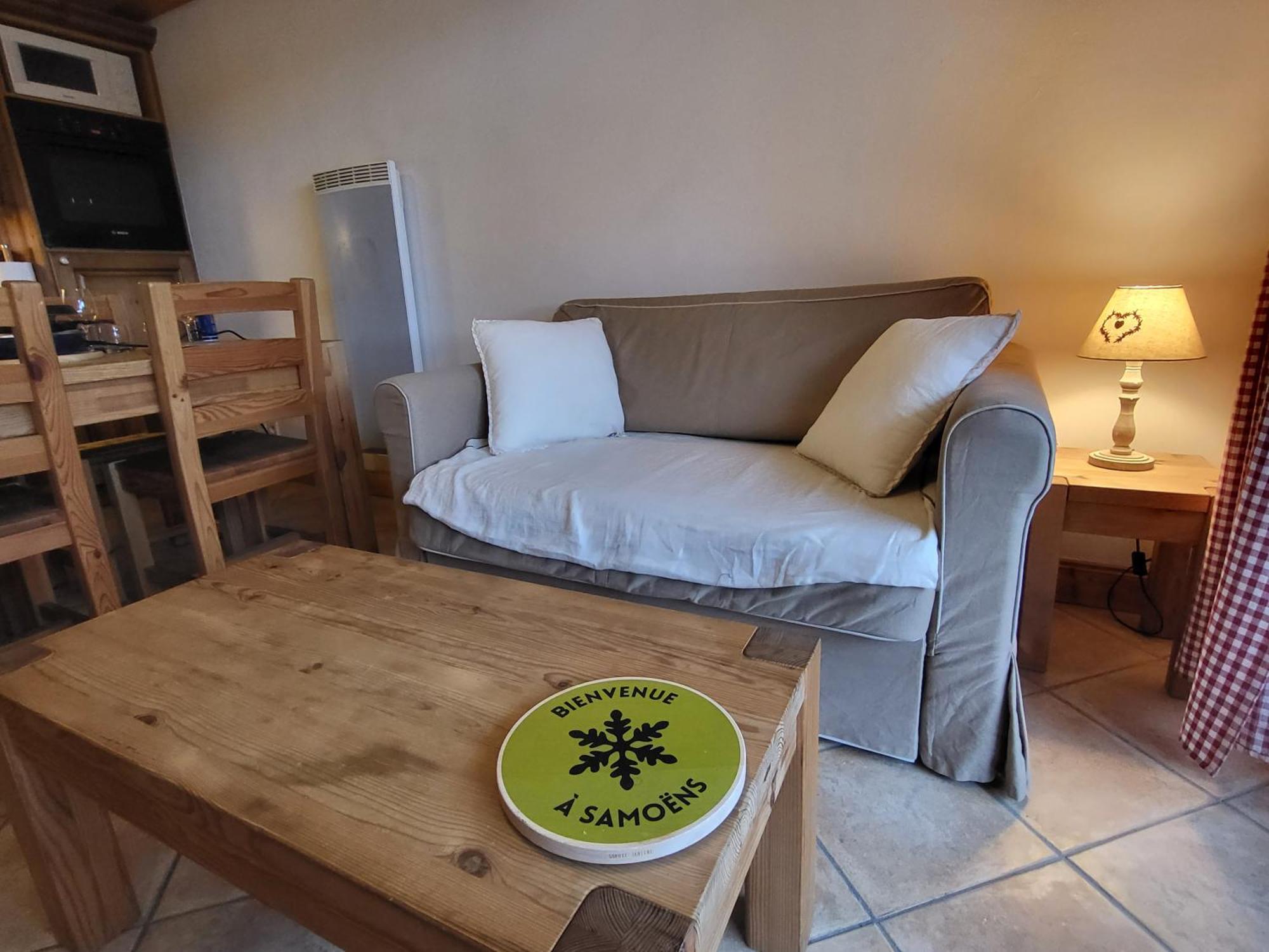 Ecrins A4, 1 Bedroom Apartment With Bunk Room, Central Samoëns Eksteriør billede