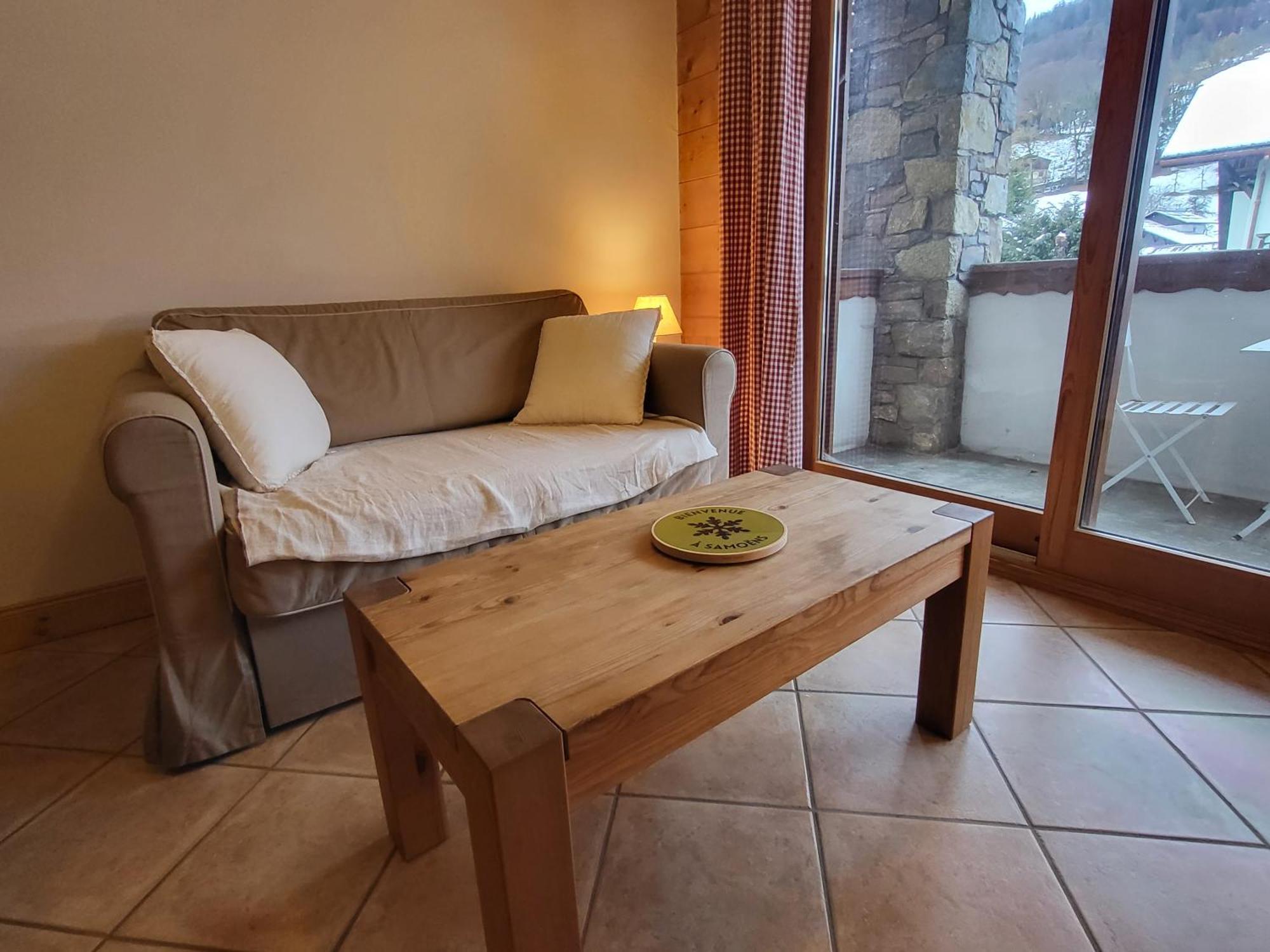 Ecrins A4, 1 Bedroom Apartment With Bunk Room, Central Samoëns Eksteriør billede