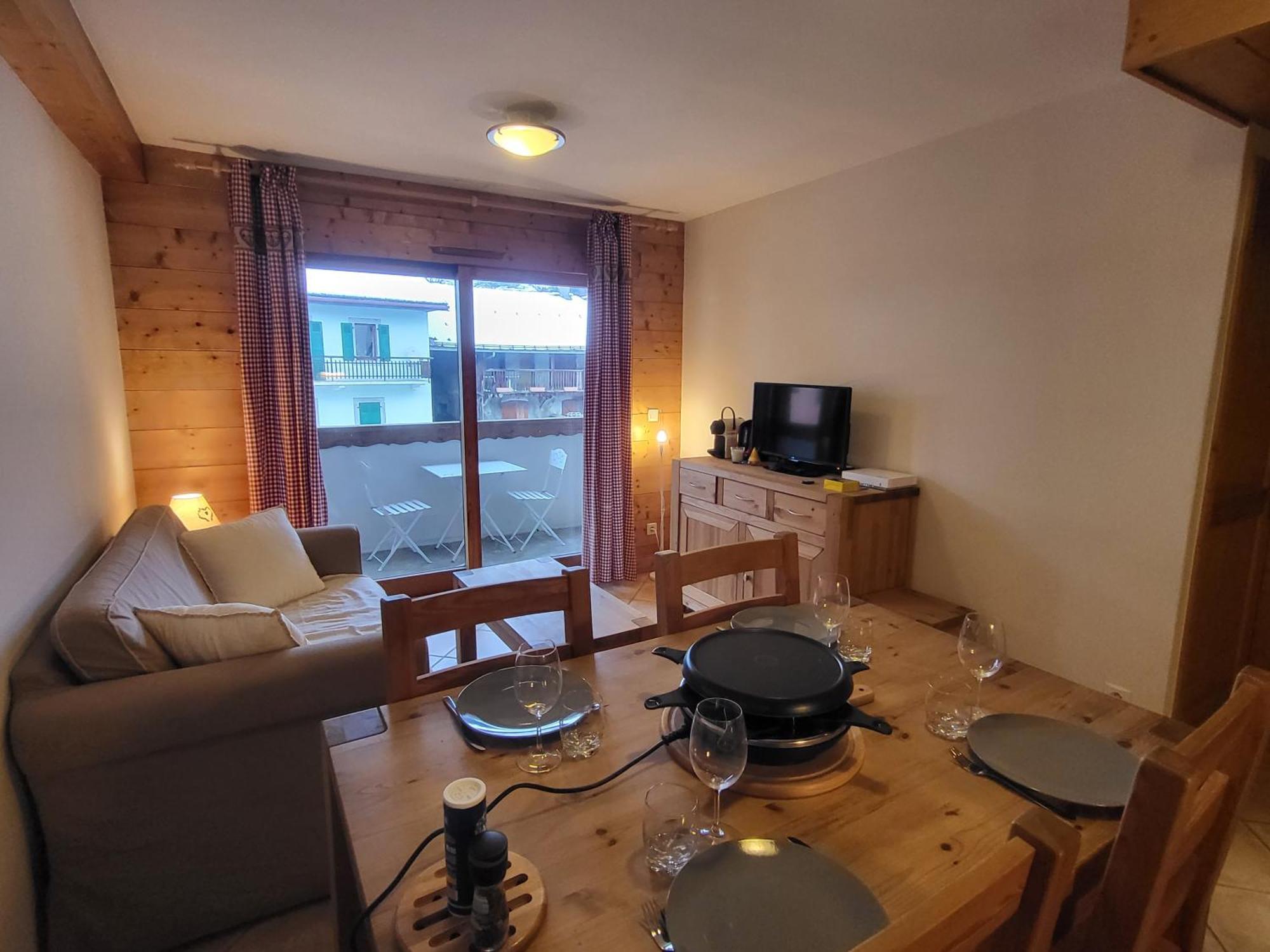 Ecrins A4, 1 Bedroom Apartment With Bunk Room, Central Samoëns Eksteriør billede