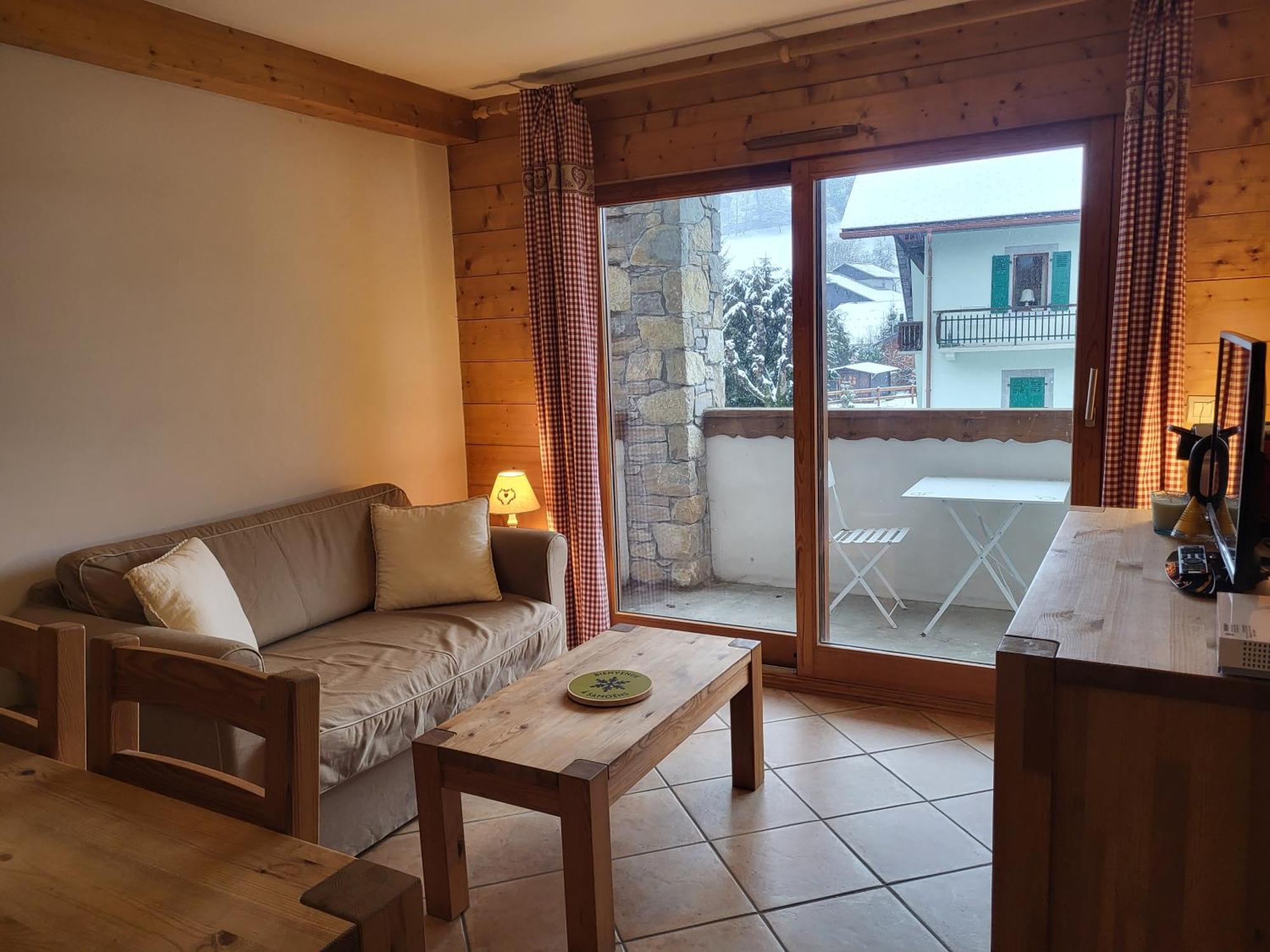 Ecrins A4, 1 Bedroom Apartment With Bunk Room, Central Samoëns Eksteriør billede